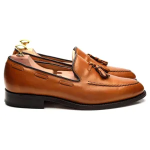 'Litchfield' Tan Brown Tassel Loafers UK 7 F