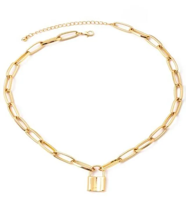 Lock Charm Necklace