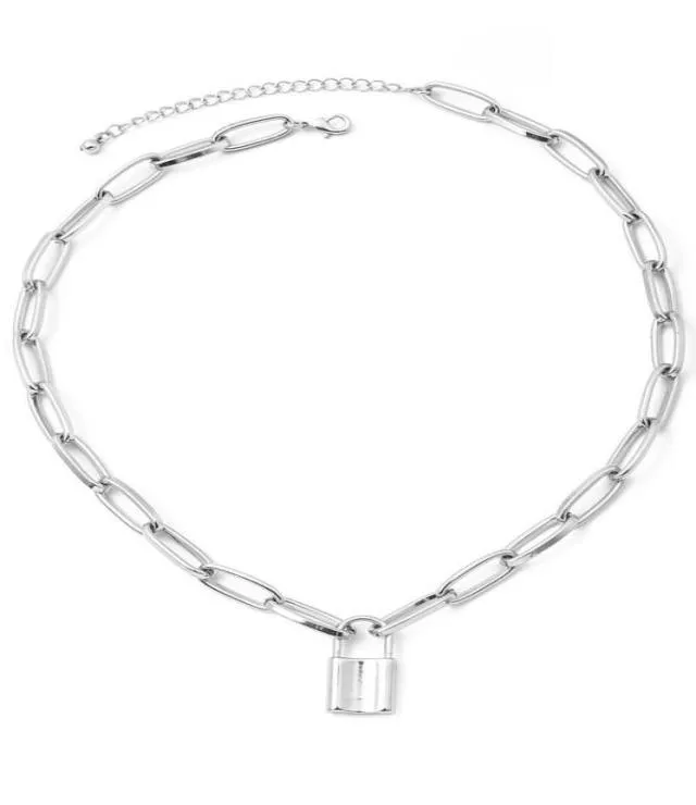 Lock Charm Necklace