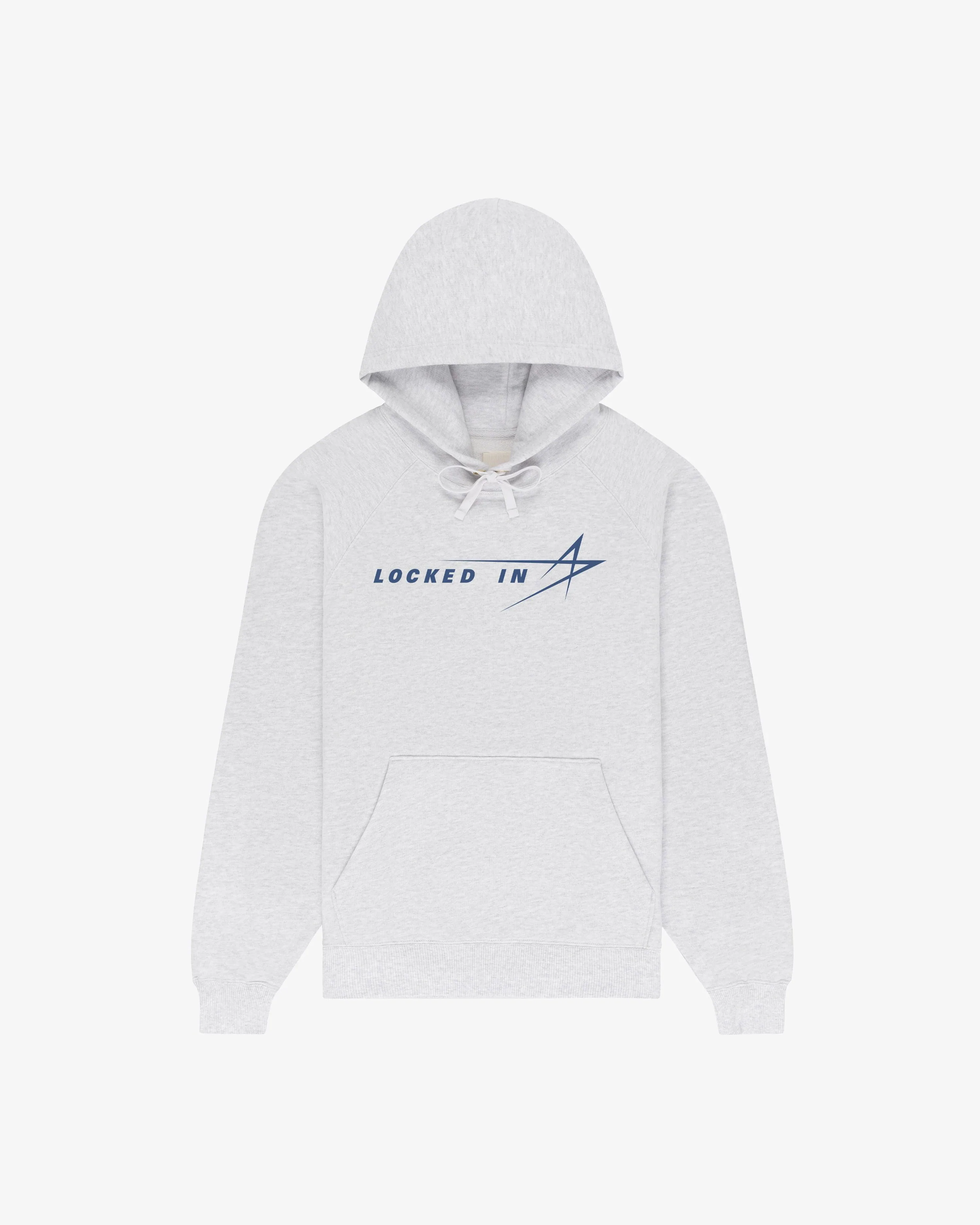 Locked In Hoodie - Heather Grey