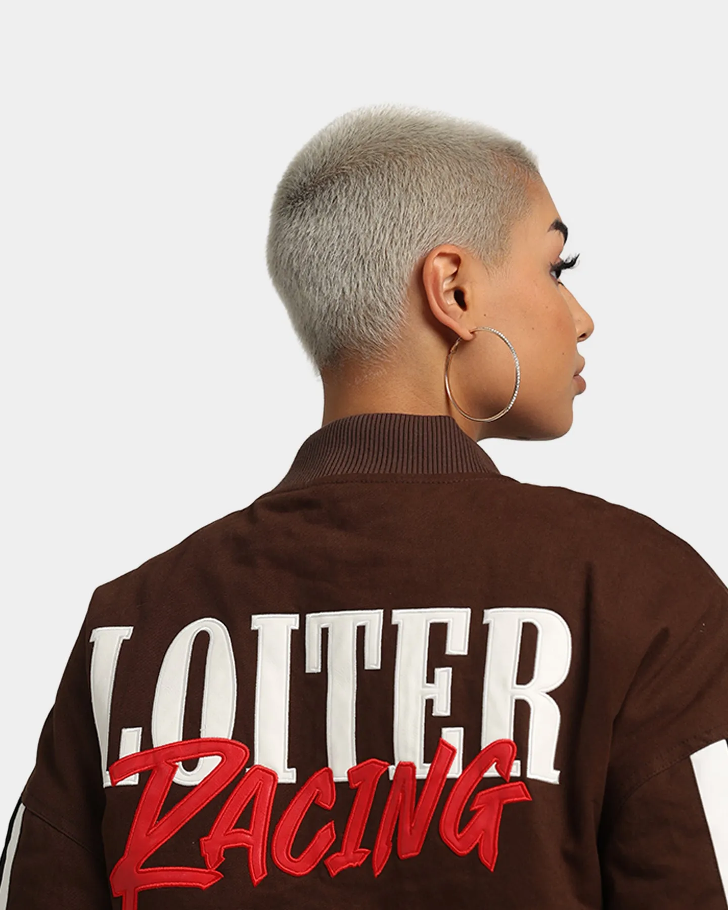 Loiter Motor Sport Jacket Brown