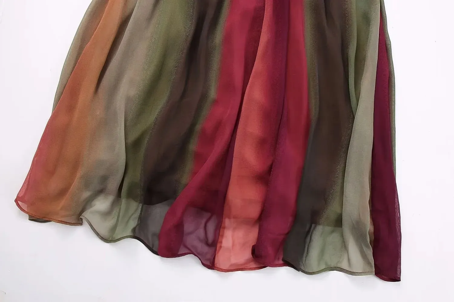 Long Chiffon Maxi Dress