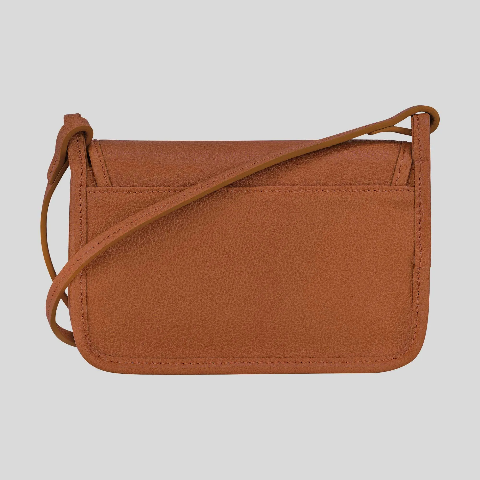 LONGCHAMP Le Foulonne XS Clutch Crossbody Bag Caramel RB-10133021