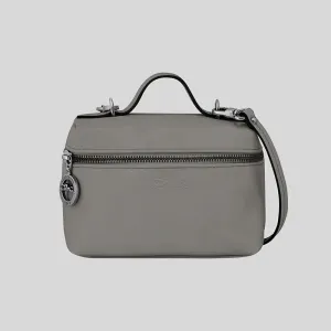 LONGCHAMP Le Pliage Extra XS Vanity Leather Handbag Turtledove RB-10187987