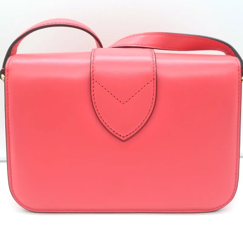 Louis Vuitton LV Pont 9 Shoulder Bag Dahlia Pink Leather NEW