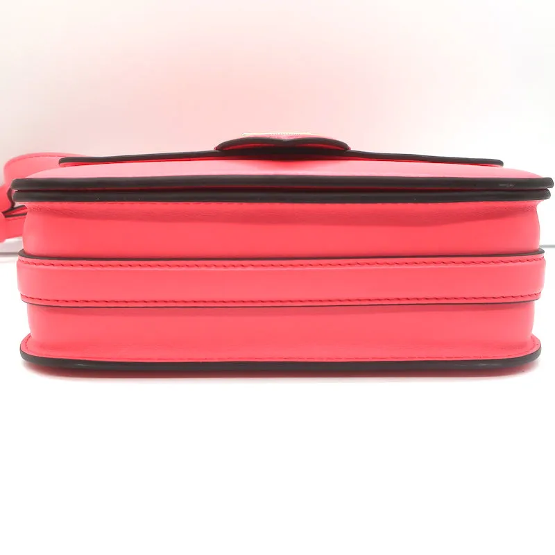 Louis Vuitton LV Pont 9 Shoulder Bag Dahlia Pink Leather NEW
