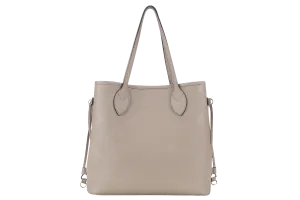 LOUIS VUITTON M45686 NEVERFULL MM GREY EMPREINTE LEATHER GOLD HARDWARE WITH DUST COVER AND BOX