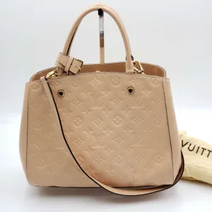 Louis Vuitton Montaigne MM Impreinte Shoulder Bag