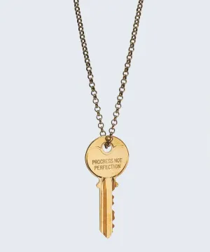 Love Your Flawz Classic Key Necklace