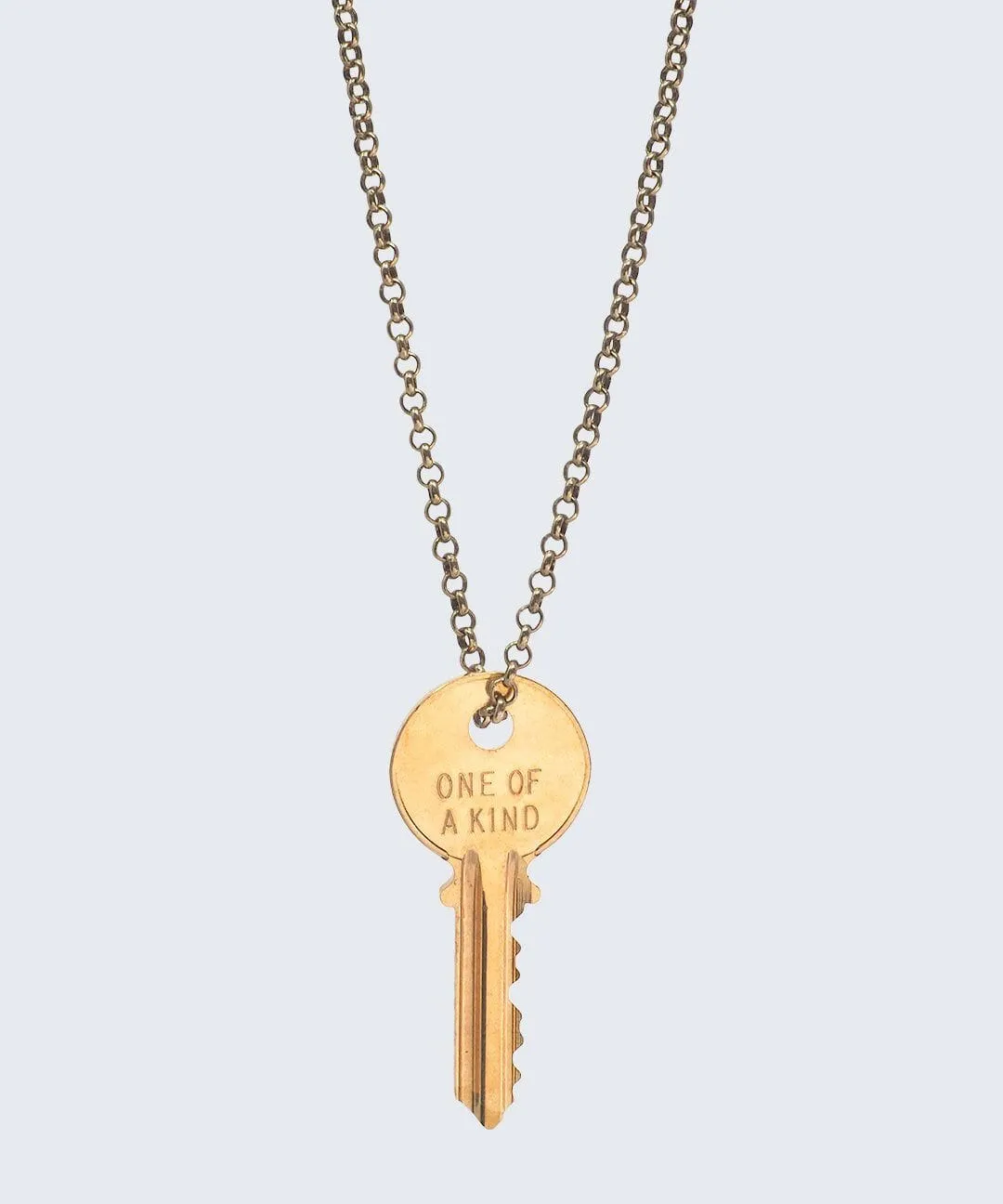 Love Your Flawz Classic Key Necklace