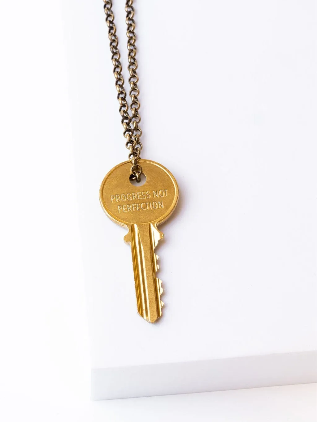 Love Your Flawz Classic Key Necklace