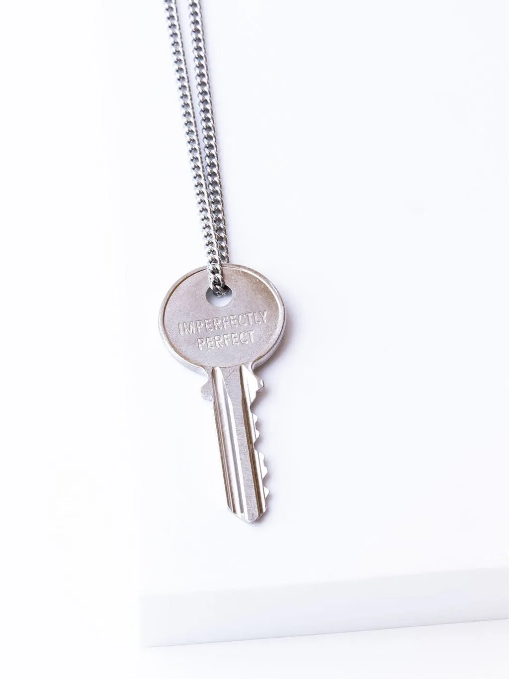Love Your Flawz Classic Key Necklace