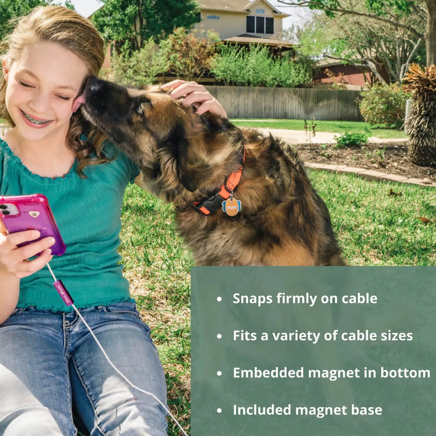 Magnetic Charging Cable Tags