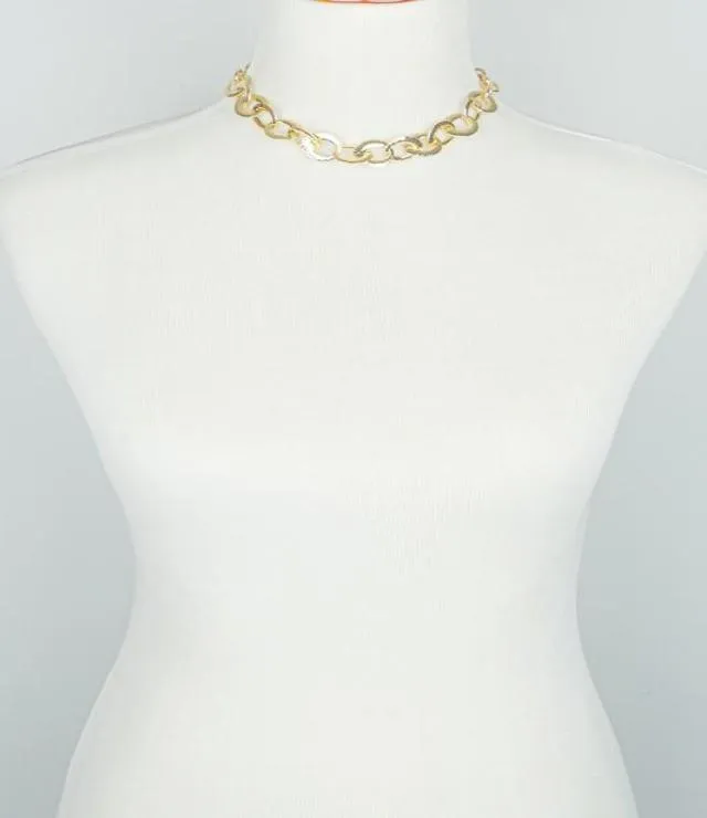 Marteau Flat Chain Necklace