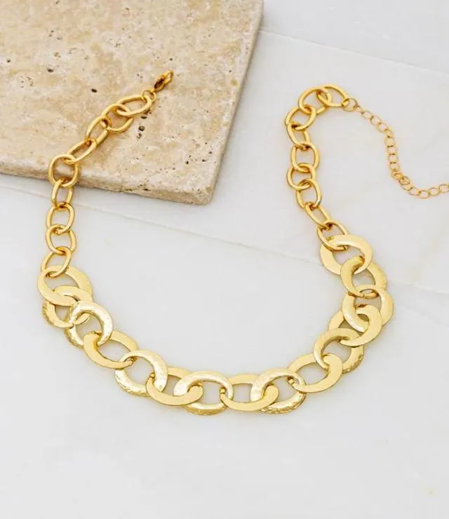 Marteau Flat Chain Necklace