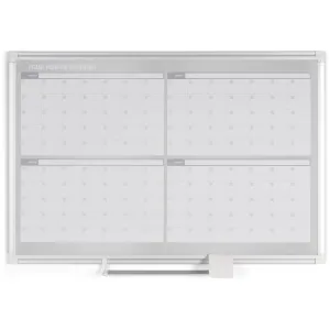 MasterVision Magnetic Gold Ultra 4 Month Planner