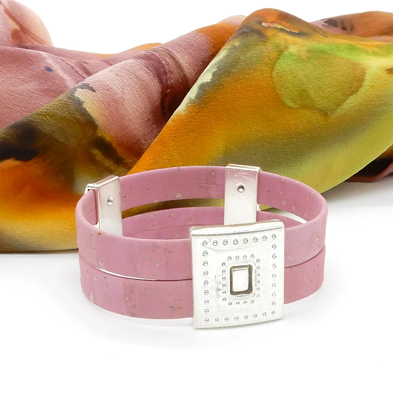 Medium 2 Strand Portuguese Cork Bracelet
