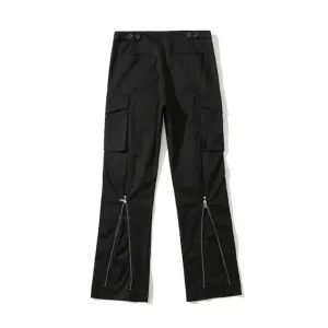 Men and Women Streetwear Cargo Pants Baggy Retro Trousers