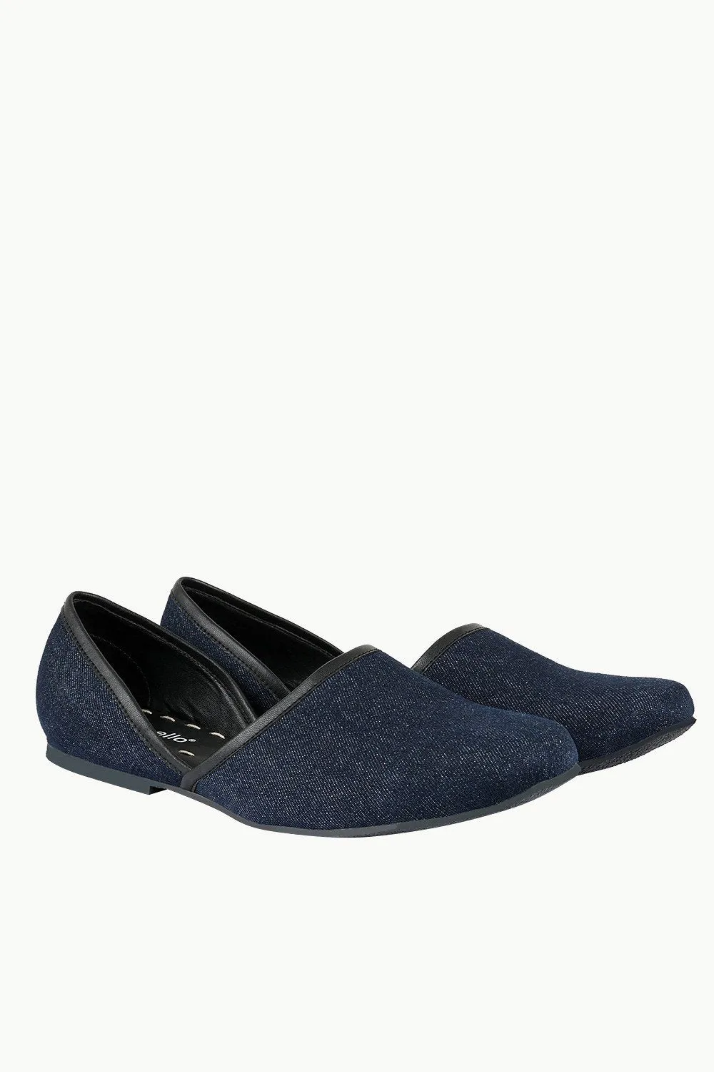 Mens Denim Navy Juttis