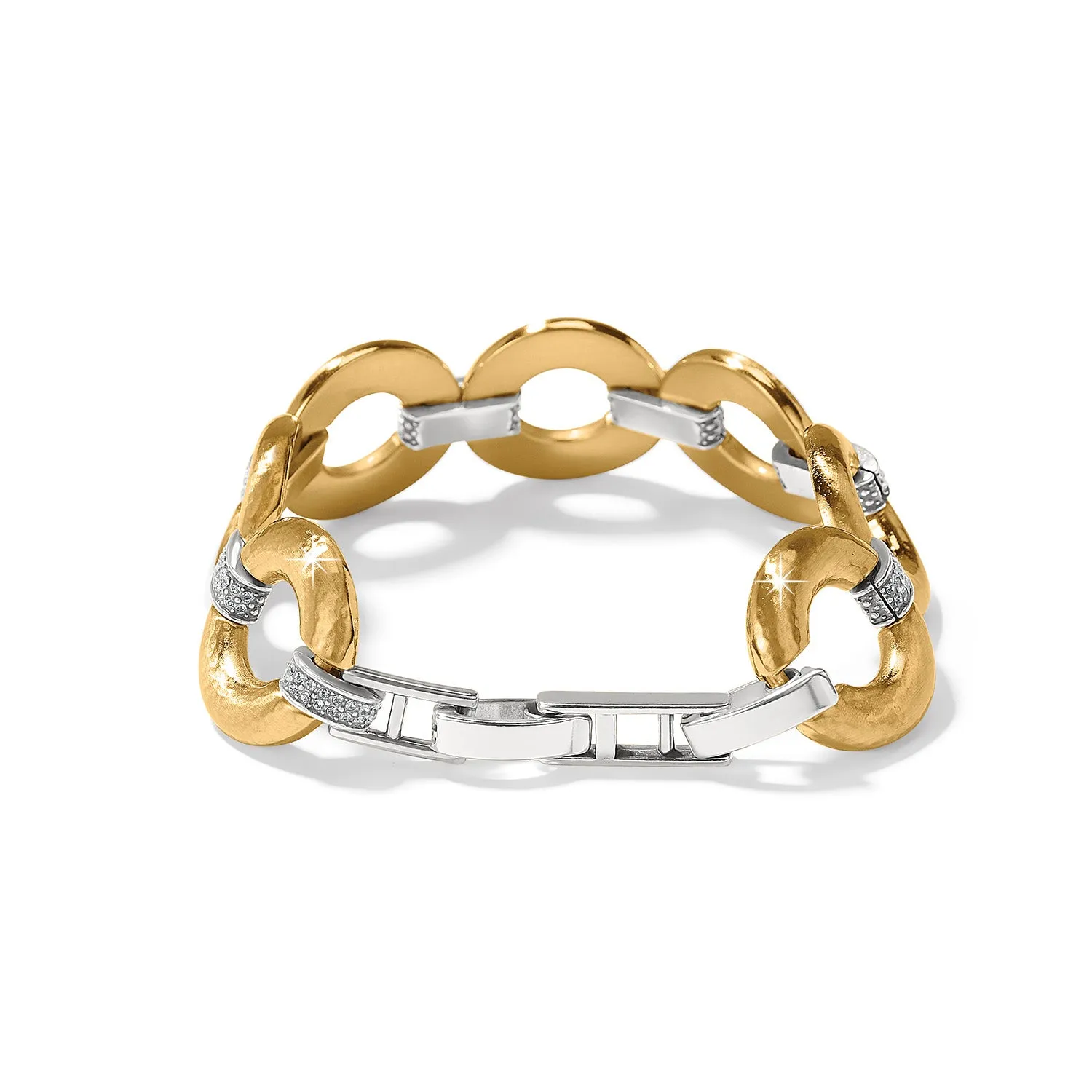 Meridian Geo Round Link Bracelet - JF0216
