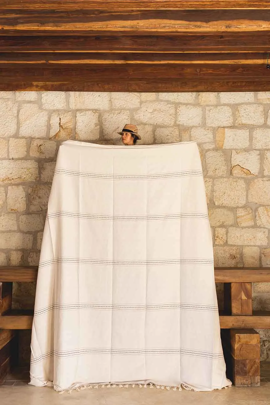 Mexican Tassel Blanket