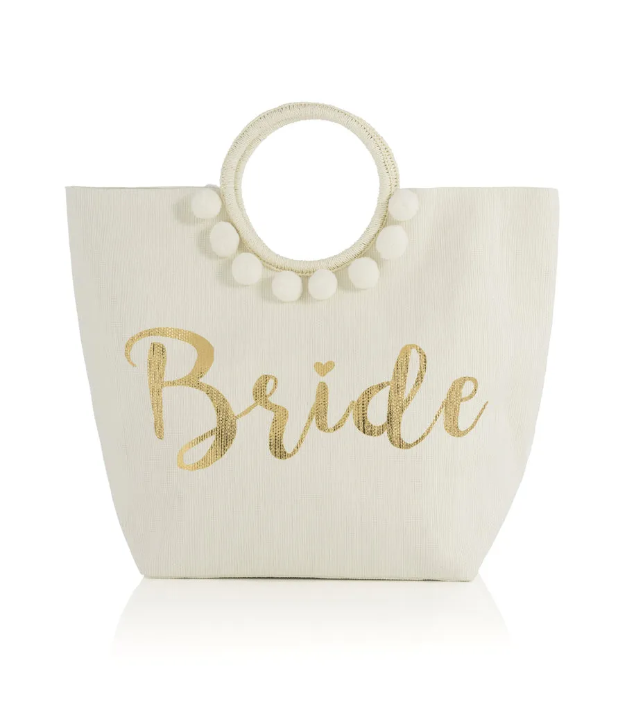 Mia Bride Tote, Ivory