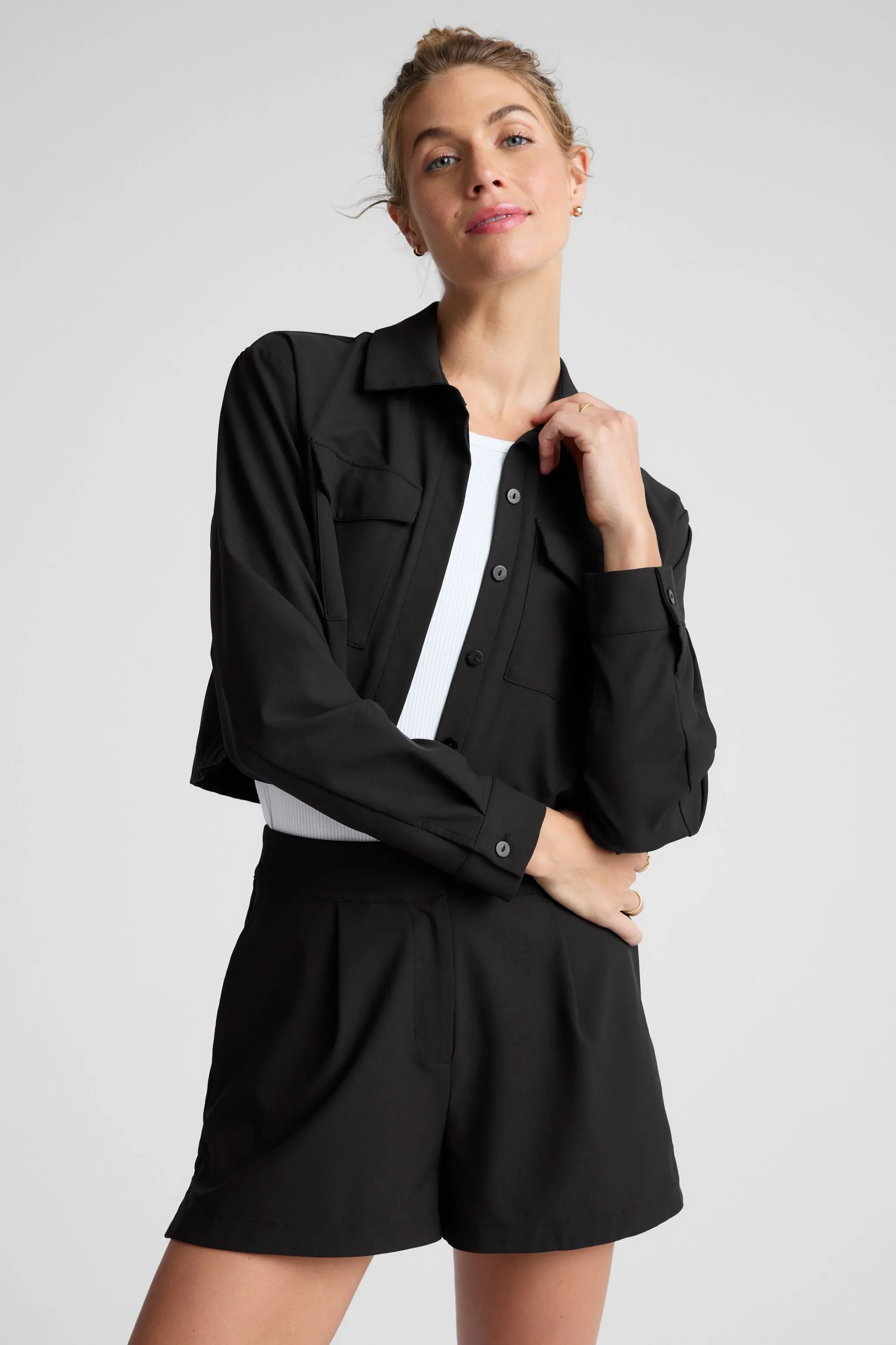 Midtown Cropped Jacket