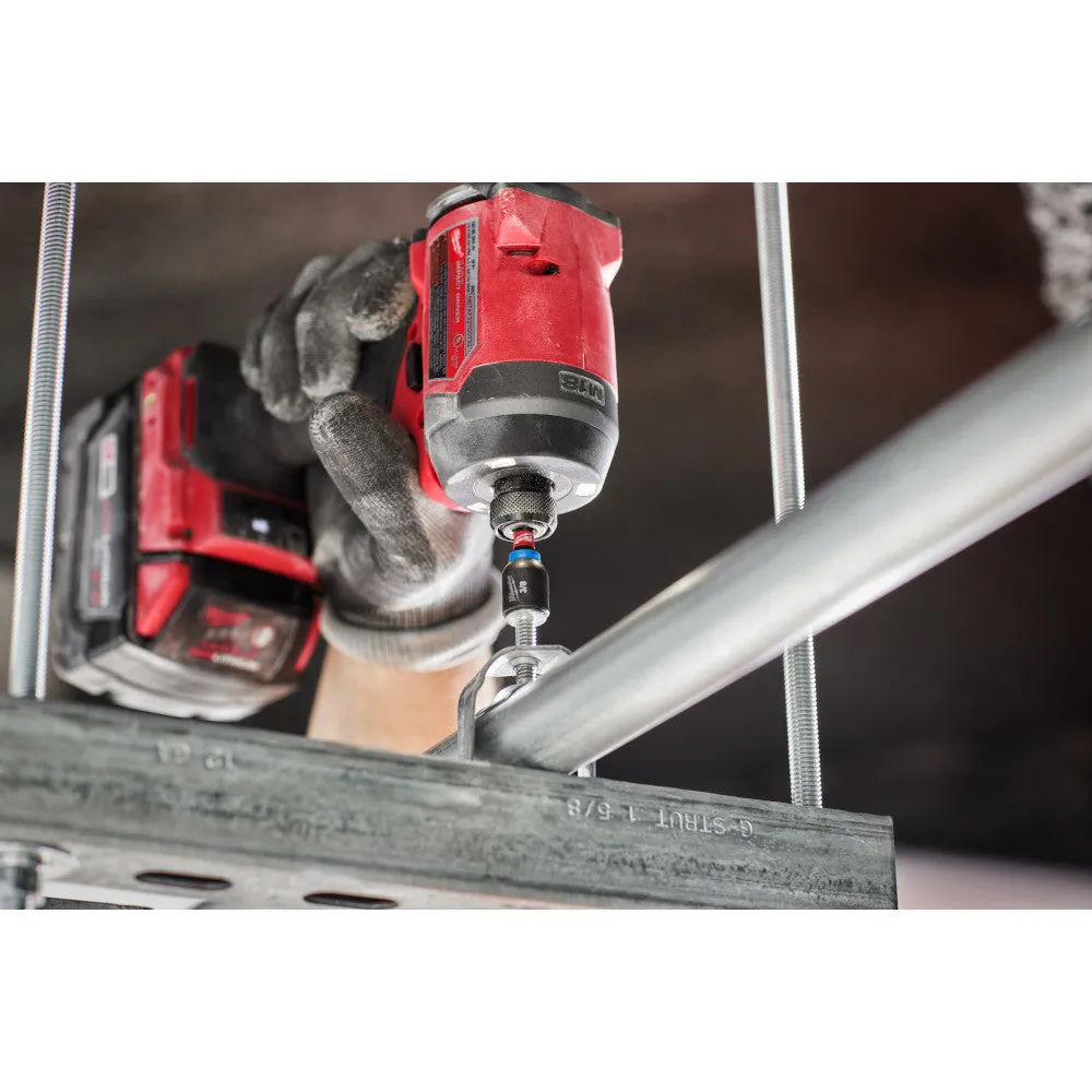 Milwaukee 49-66-4703 SHOCKWAVE Impact Duty 5/16" x 1-7/8" Magnetic Nut Driver - 10 bulk