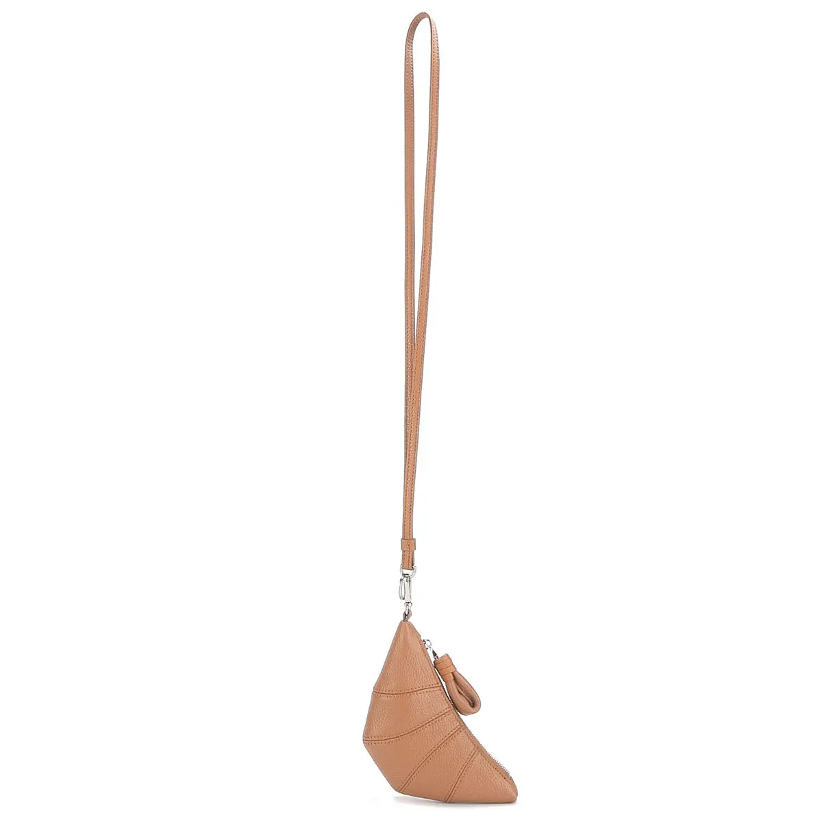 Mini Crescent Leather Bag