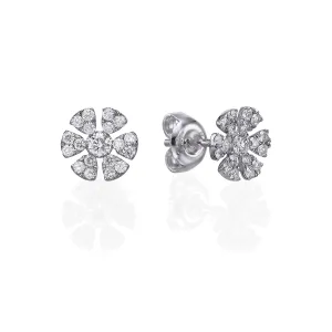 Minimalist Flower Stud Earrings