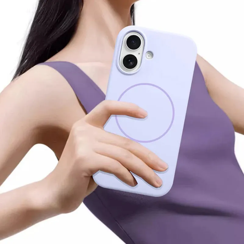 Minimalist Silicone Magnetic Phone Case
