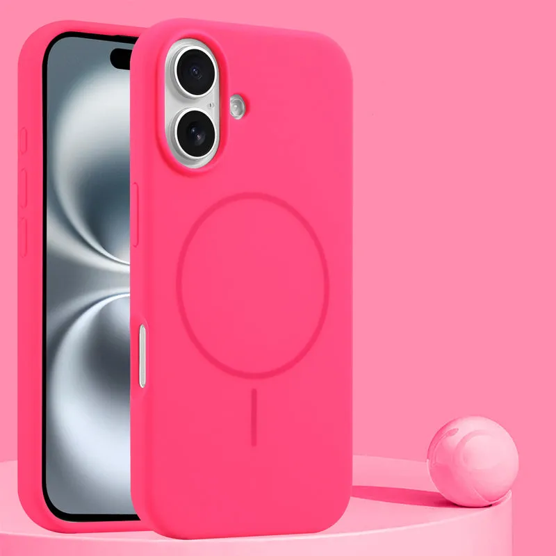 Minimalist Silicone Magnetic Phone Case