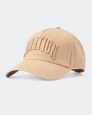 MN A-Frame Hat - Dark Biscuit
