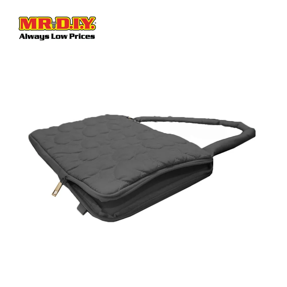 (MR.DIY) Heart Briefcase Office Laptop bag  - BLACK - Color Series