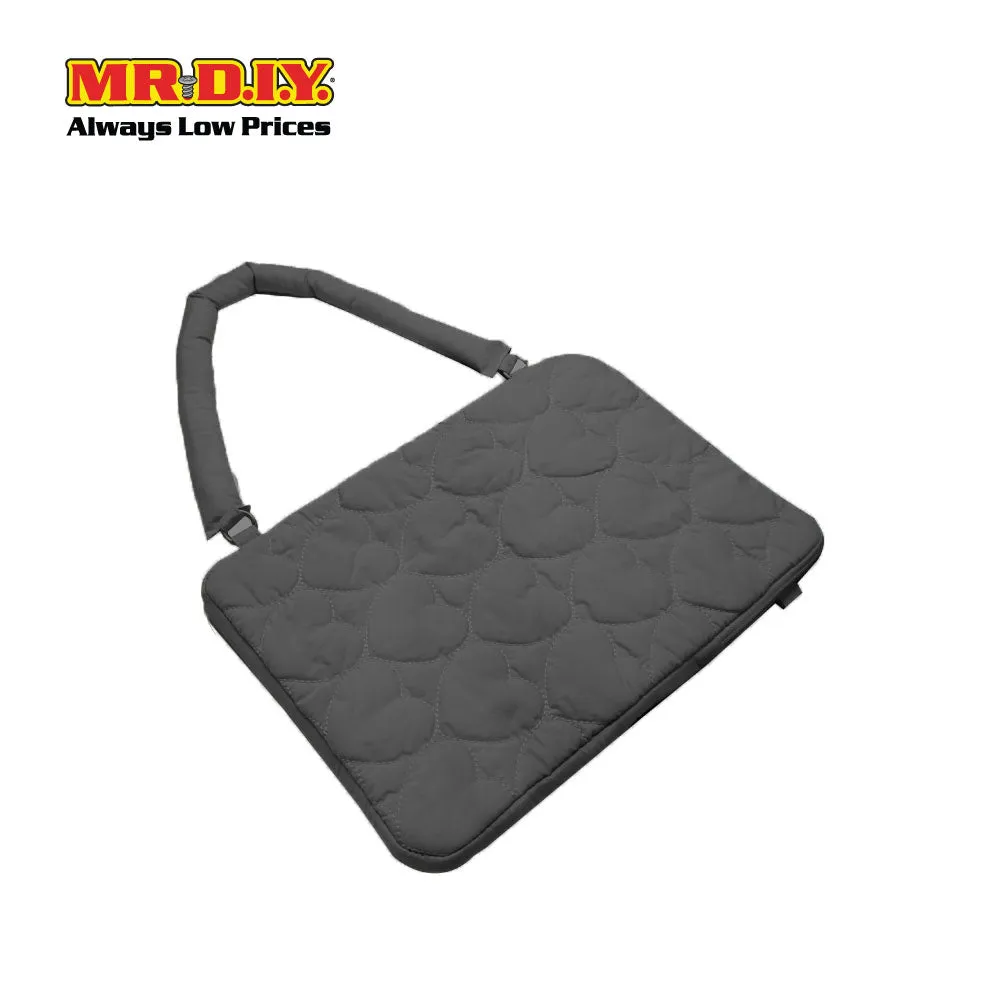 (MR.DIY) Heart Briefcase Office Laptop bag  - BLACK - Color Series