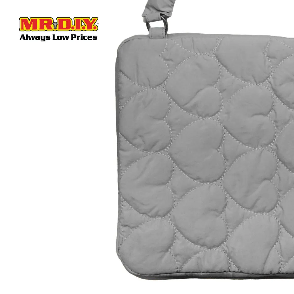 (MR.DIY) Heart Briefcase Office Laptop bag  - GREY - Color Series