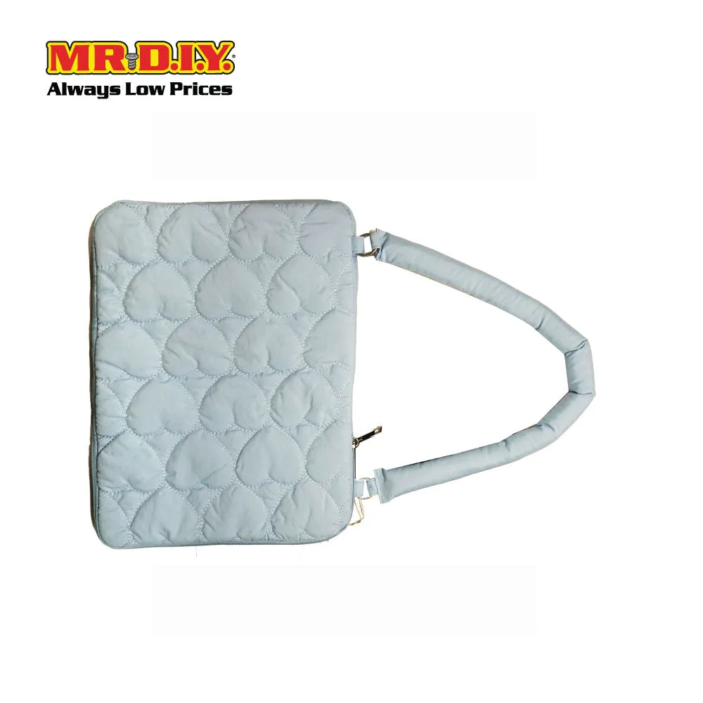 (MR.DIY) Heart Briefcase Office Laptop bag  - LIGHT BLUE - Color Series