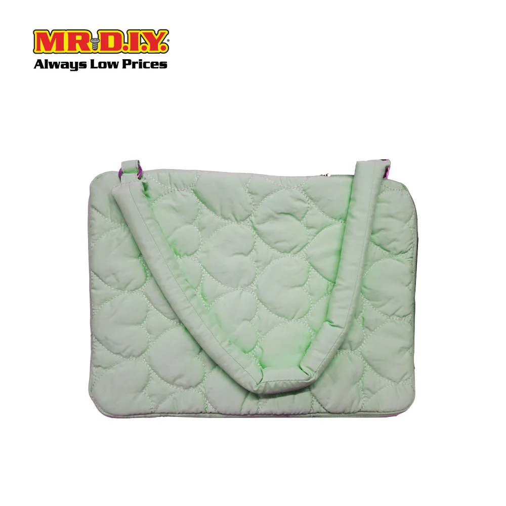 (MR.DIY) Heart Briefcase Office Laptop bag  - LIGHT GREEN - Color Series
