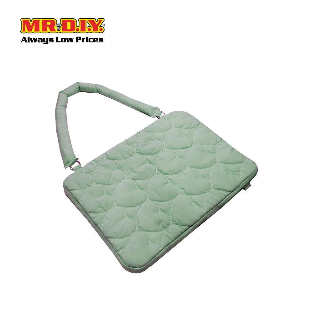 (MR.DIY) Heart Briefcase Office Laptop bag  - LIGHT GREEN - Color Series