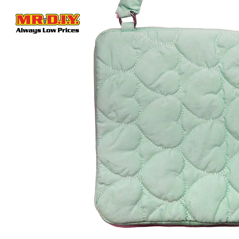 (MR.DIY) Heart Briefcase Office Laptop bag  - LIGHT GREEN - Color Series