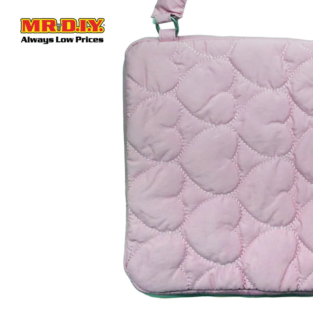 (MR.DIY) Heart Briefcase Office Laptop bag  - LIGHT PINK - Color Series