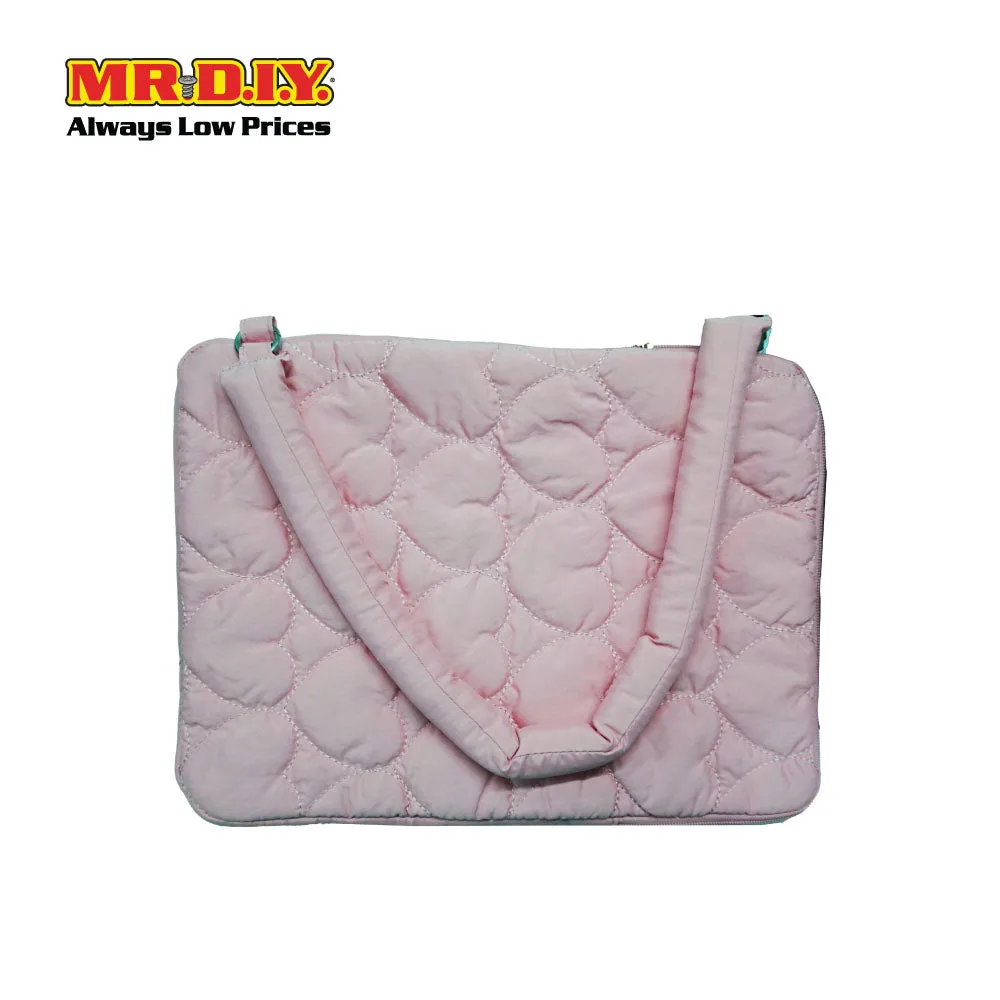 (MR.DIY) Heart Briefcase Office Laptop bag  - LIGHT PINK - Color Series
