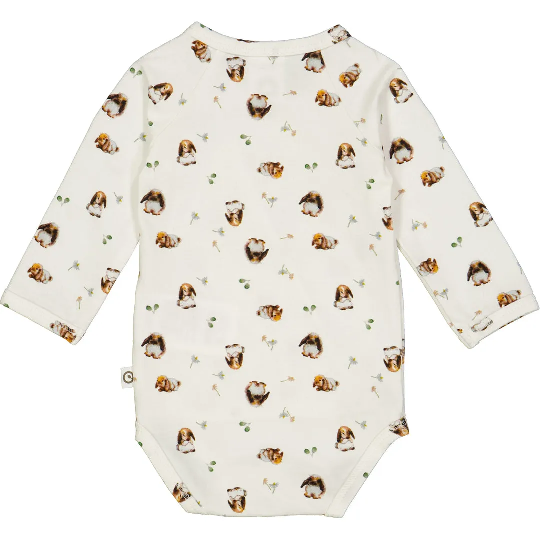 Müsli Bunnies Body - Cross Closure, Soft Jersey, GOTS Certified