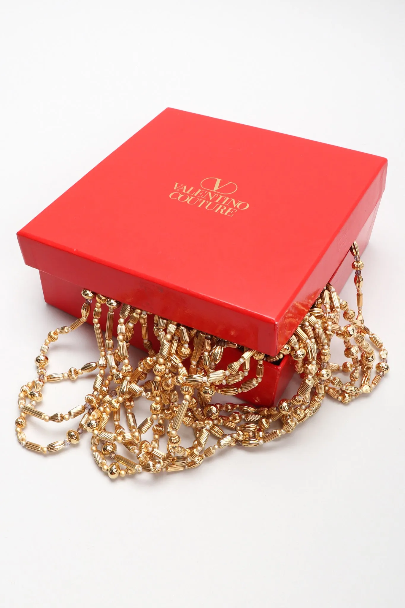 Multi-Strand Beaded Collar Necklace