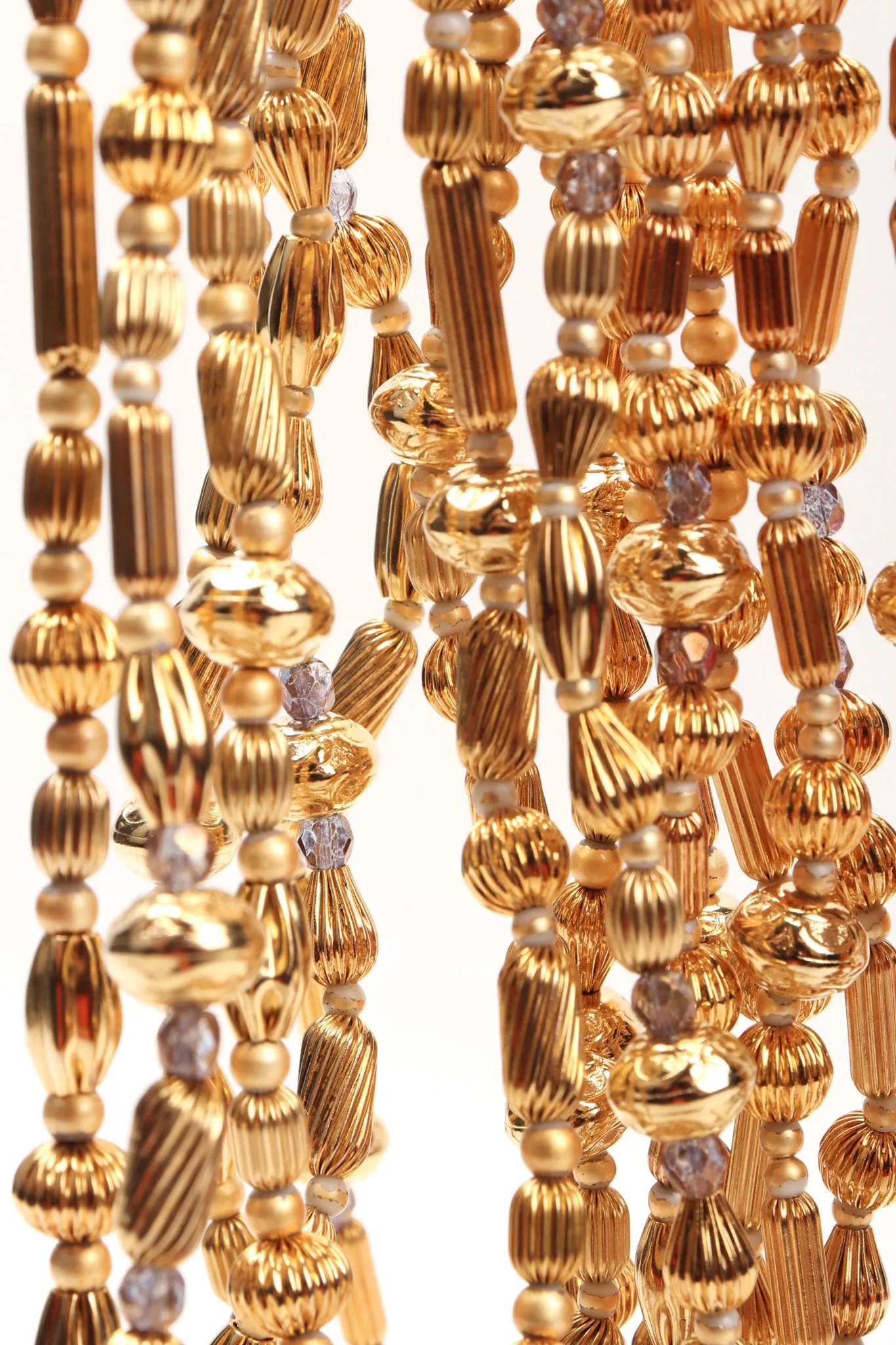 Multi-Strand Beaded Collar Necklace