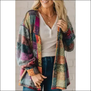 Multicolor Brushed Checked Shacket: so Cozy It's Basically Legal  😜 Needful Things