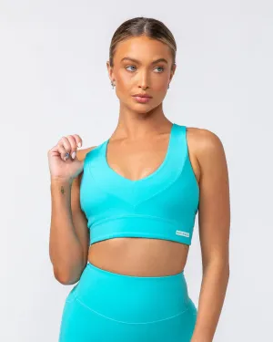 Muscle Nation | Scope Bra - Aquatic