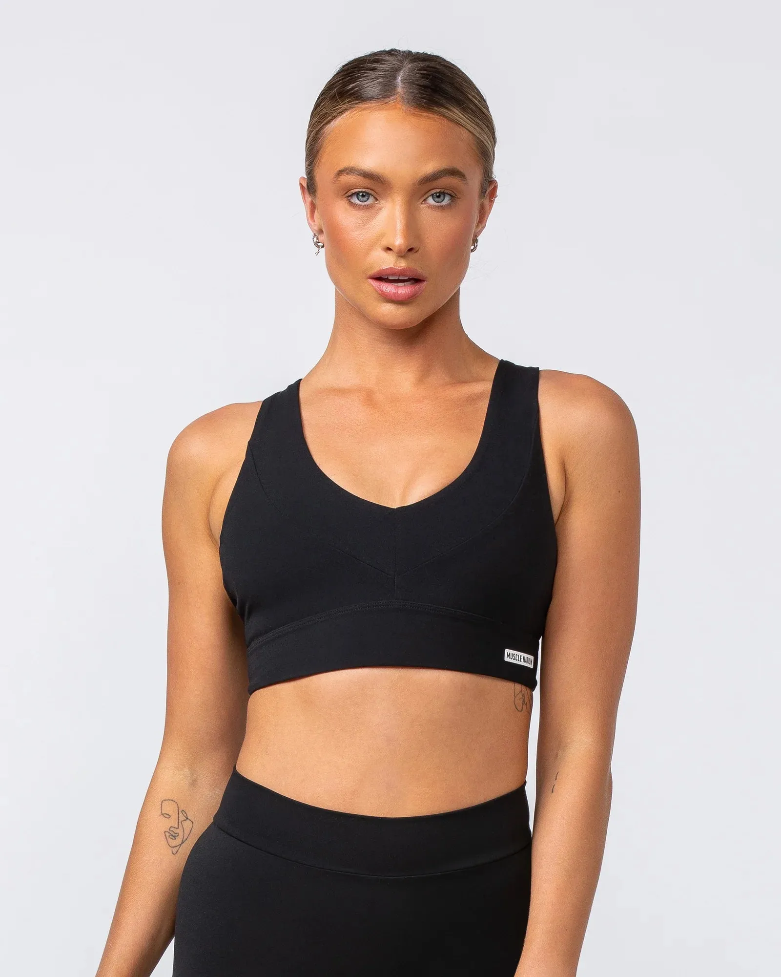 Muscle Nation | Scope Bra - Black