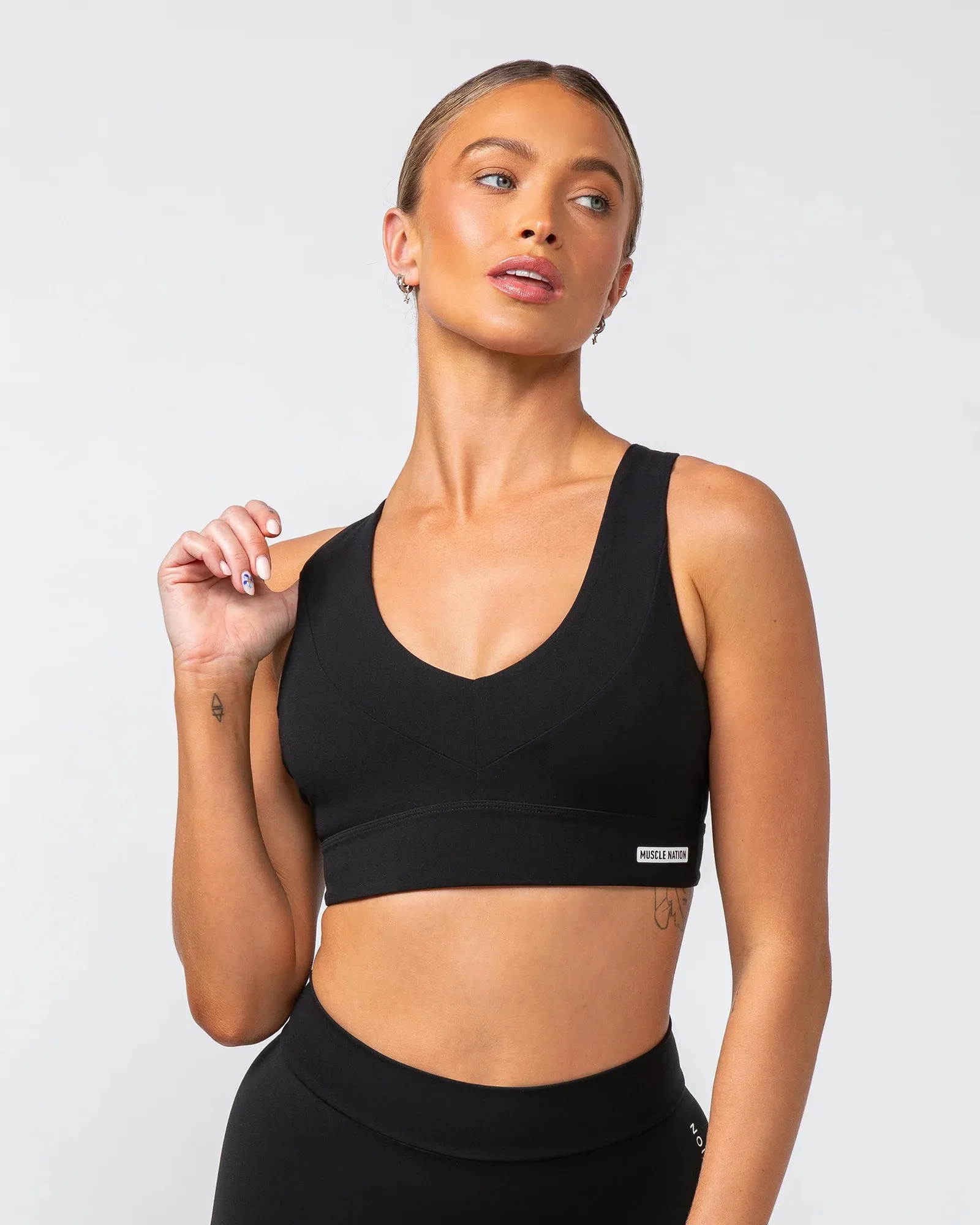 Muscle Nation | Scope Bra - Black