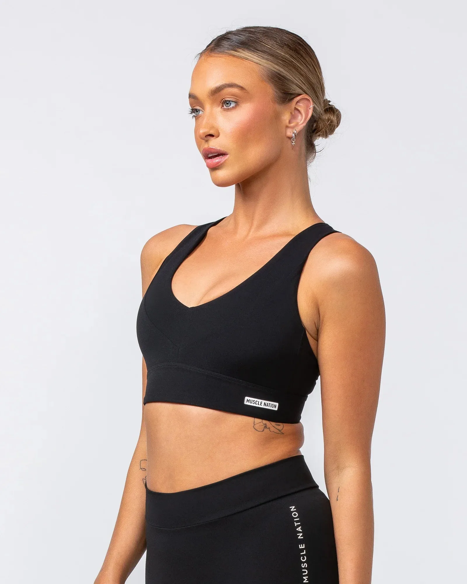 Muscle Nation | Scope Bra - Black